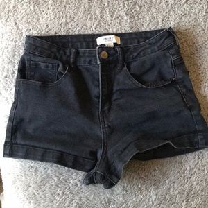 high waisted shorts